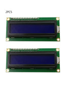 2pcs Adapter-Module Serial-Interface 1602  LCD for Arduino Blue-Screen