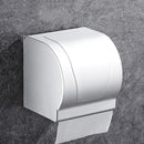 1 * Toilet Paper Holder Bathroom Wall Mounted Roll Tissue Case Box & Cover Nice