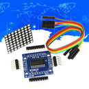 1x 3mm 8*8 8x8 LED Dot Matrix Display Module Common Anode 5V Working Voltage Hot