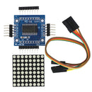 1x 3mm 8*8 8x8 LED Dot Matrix Display Module Common Anode 5V Working Voltage Hot