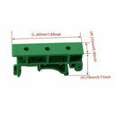 5Sets Plastic PCB Din Rail Adapter Circuit Board Mounting Bracket Holder