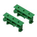 5Sets Plastic PCB Din Rail Adapter Circuit Board Mounting Bracket Holder