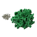5Sets Plastic PCB Din Rail Adapter Circuit Board Mounting Bracket Holder