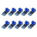10x MOSFET MOS FET Trigger Switch Driver Module PWM Regulator Control Panel Hot