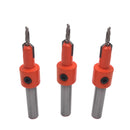 Carbide Alloy Countersink Drill Bit Woodworking Chamfer Milling Cutter 3.2*10mm