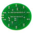 Fun 4017 Colorful Voice-activated Rotating LED Lights Circuit Board Production