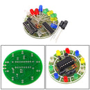 Rotating-Voice-Activated Fun 4017 Diy-Production Led-Light-Kit/circuit-Board