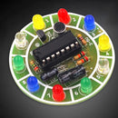 Rotating-Voice-Activated Fun 4017 Diy-Production Led-Light-Kit/circuit-Board