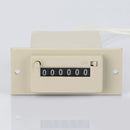 CSK6-YKW Industrial Totalizer Mechanical Electromagnetic Pulse Counter AC 110V
