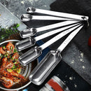 Measuring Spoons Stainless Steel Measuring Spoons Set Of 6 Teaspoon