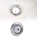 5 pcs Stainless Steel Sink Cover Filter Basket Dish Water Cover Best
