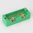 Single Phase 2 in 12 out Electric Row Terminal Measuring Connecting Junction Box