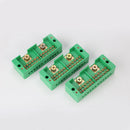2 in 12 out Electric Row Terminal Measuring Connect Junction Box Terminal Block