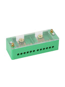 2 in 12 out Electric Row Terminal Measuring Connect Junction Box Terminal Block