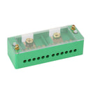 2 in 12 out Electric Row Terminal Measuring Connect Junction Box Terminal Block
