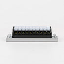 2X TD-1510 600V 15A Dual 10 Pole Din Rail Electric Terminal Strip Block Durable