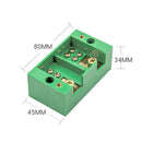Single Phase 2Inlet 4Outlet Meter Box Junction Power Distribution Terminal Block