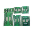 35x PCB Board Adapter SOP MSOP SSOP TSSOP SOT23(8 10 14 16 20 24 28)SMT DIP