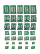 35x PCB Board Adapter SOP MSOP SSOP TSSOP SOT23(8 10 14 16 20 24 28)SMT DIP