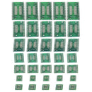 35x PCB Board Adapter SOP MSOP SSOP TSSOP SOT23(8 10 14 16 20 24 28)SMT DIP