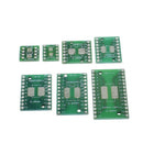 35x PCB Board Adapter SOP MSOP SSOP TSSOP SOT23(8 10 14 16 20 24 28)SMT DIP