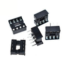 66Pcs 8 Values DIP IC Sockets Adaptor Solder Type Socket Kit Easy to Use New