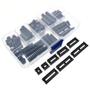 66Pcs 8 Values DIP IC Sockets Adaptor Solder Type Socket Kit Easy to Use New
