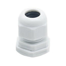 20X PG7 Cable Gland Waterproof Plastic Wire Glands Joints White for 3-6.5mm Dia