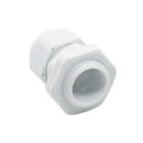 20Pcs Waterproof Cable PG7 Connector Gland Nylon Plastic White