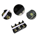 1x TC-1003 600V 100A Double Rows Covered Barrier Screw Terminal Block Hot