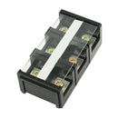 1x TC-1003 600V 100A Double Rows Covered Barrier Screw Terminal Block Hot