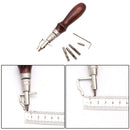 Leathercraft Edge Beveler Skiving Set Keen Leather Beveler DIY Metal Best 1x