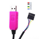 6Pin PL2303HXD USB To RS232 TTL Cable Module For Win XP VISTA 7 8 Android OTG
