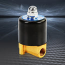Solenoid-Valve Brass 2W-025-08 Normally-Closed for Water-Two-Position Two-Way