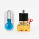 Body-Solenoid-Valve Copper-Coil Gas-Control Water-Oil Brass 2W160-15 DN15