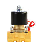 Body-Solenoid-Valve Copper-Coil Gas-Control Water-Oil Brass 2W160-15 DN15