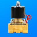 Solenoid-Valve Brass 2W160-15 Normally-Closed for Water-Two-Position Two-Way