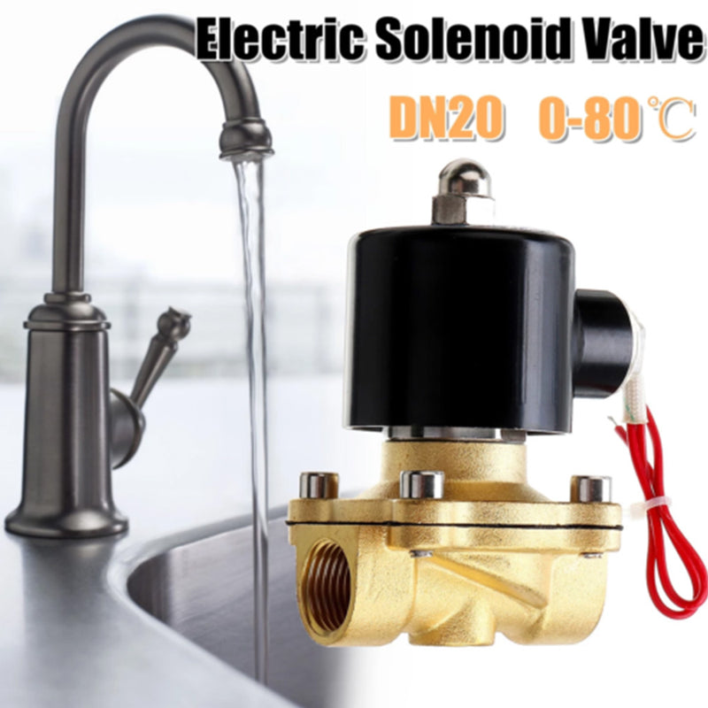 Body-Solenoid-Valve Copper-Coil Gas-Control Water-Oil Brass 2W160-15 DN15