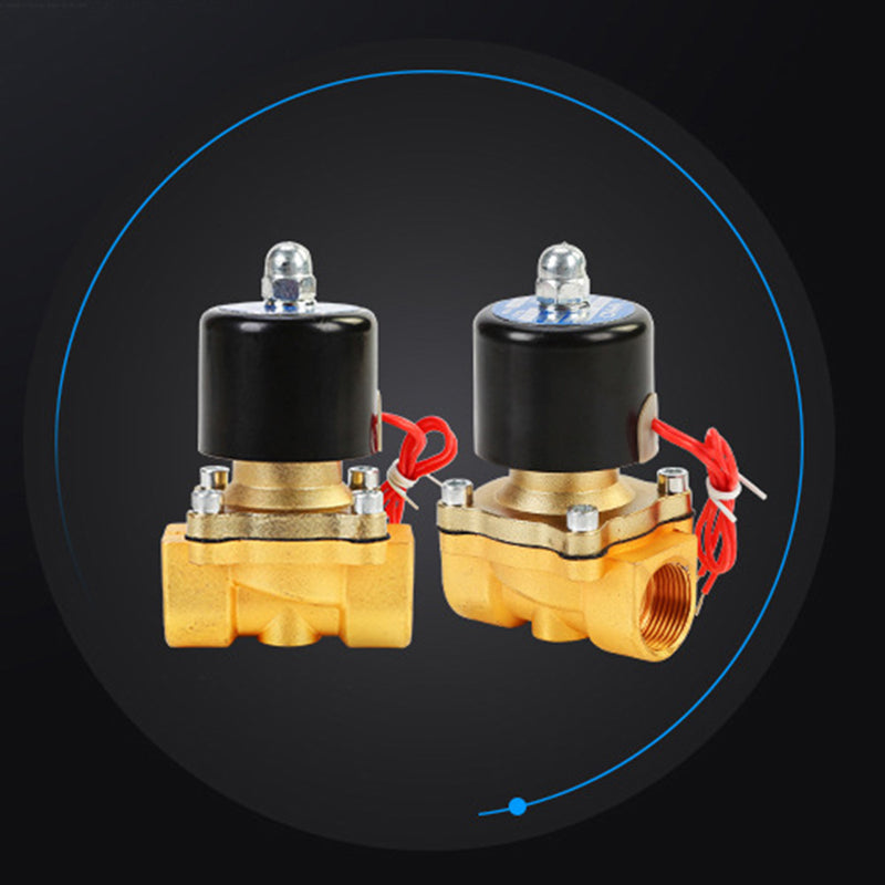 Body-Solenoid-Valve Copper-Coil Gas-Control Water-Oil Brass 2W160-15 DN15