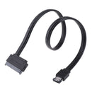 Power USB 2.0 5V 12V Combo to 2.5'' 3.5'' SATA HDD Adapter Durable Cable NEW