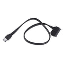 Power USB 2.0 5V 12V Combo to 2.5'' 3.5'' SATA HDD Adapter Durable Cable NEW