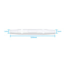100X White Fiber Optic Cable Protection Box Drop Round Heat Shrink Tube Case