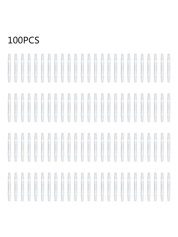 100X White Fiber Optic Cable Protection Box Drop Round Heat Shrink Tube Case