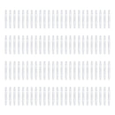 100X White Fiber Optic Cable Protection Box Drop Round Heat Shrink Tube Case