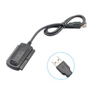 5 pc USB 2.0 Adapter Converter Cable for Hard Drive Disk 2.5" 3.5"  Best