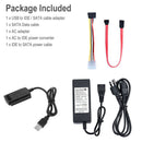 5 pc USB 2.0 Adapter Converter Cable for Hard Drive Disk 2.5" 3.5"  Best