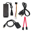 5 pc USB 2.0 Adapter Converter Cable for Hard Drive Disk 2.5" 3.5"  Best