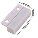 3 Sets N/C Recessed Wired Door Contact Sensor Alarm Magnetic Reed Switch New