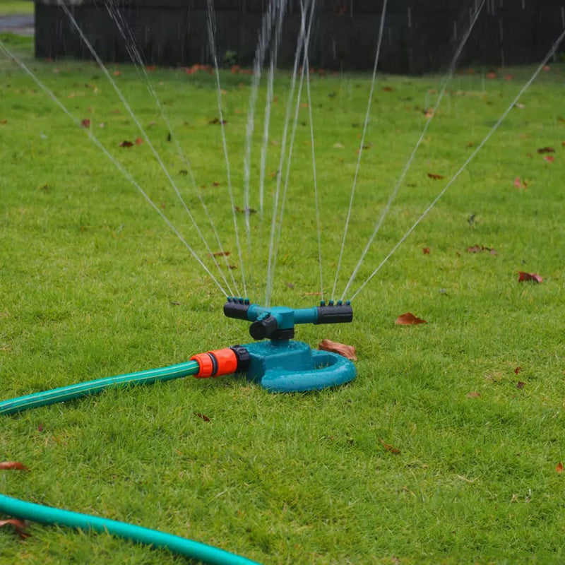 1* Home Green 360 Degree Automatic Rotating Nozzle Garden Lawn Spray Rocker Nice