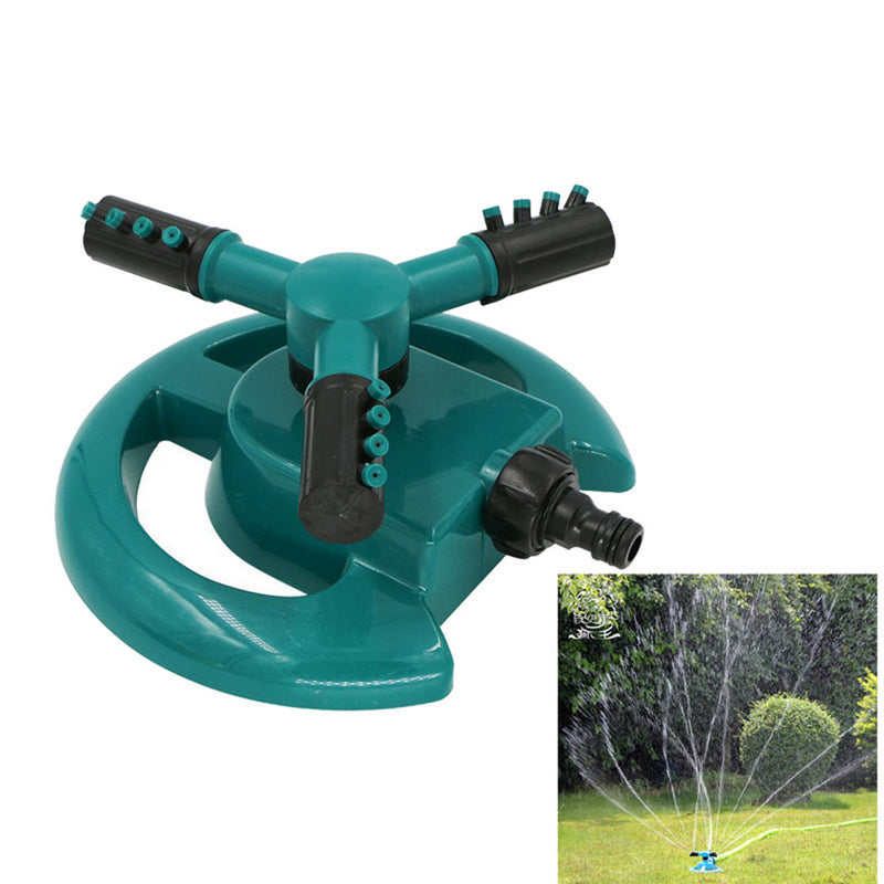 1* Home Green 360 Degree Automatic Rotating Nozzle Garden Lawn Spray Rocker Nice